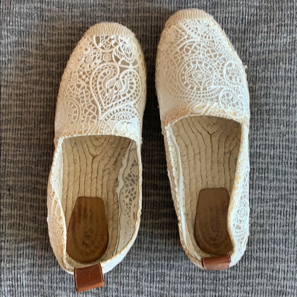 Chloe lace espadrilles